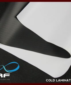 SRF 3 Feet Cold Laminated Fabric 260 GSM Front Lit Black Back