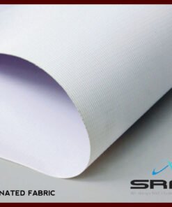 SRF 3 Feet Hot Laminated Fabric 220 GSM Front Lit White