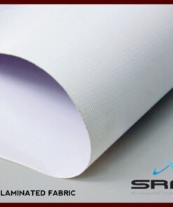 SRF 3 Feet Semi Hot Laminated Fabric 210 GSM Front Lit White